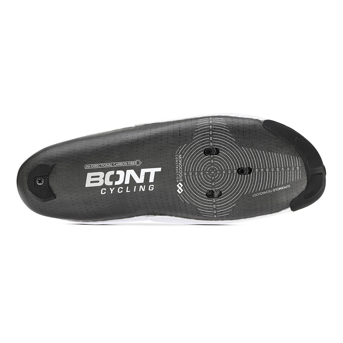 BONT ZERO+ LI2 WHITE/BLACK WIDE FIT