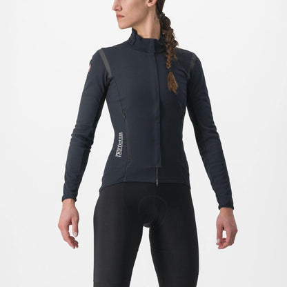 CASTELLI PERFETTO RoS 2 W JACKET LIGHT BLACK/BLACK