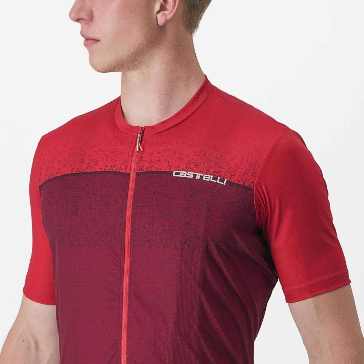 CASTELLI UNLIMITED ENTRATA JERSEY DARK RED/BORDEAUX