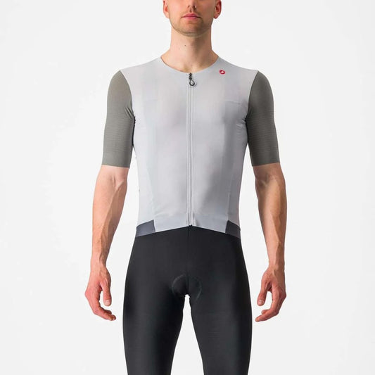 CASTELLI PREMIO BLACK JERSEY SILVER GRAY/SEDONA SAGE