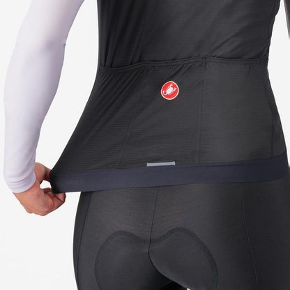 CASTELLI ESPRESSO W VEST LIGHT BLACK