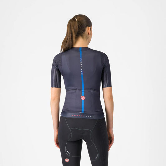 CASTELLI AERO PRO 8S W JERSEY BELGIAN BLUE