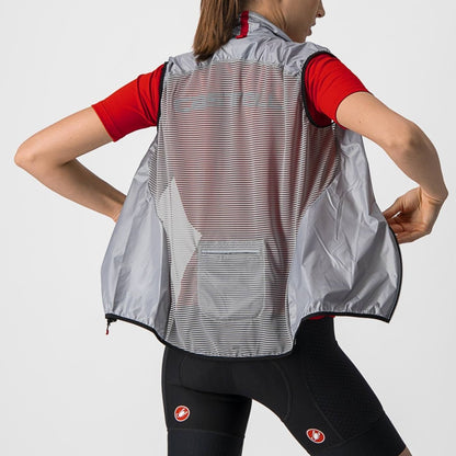 CASTELLI ARIA W VEST SILVER GREY