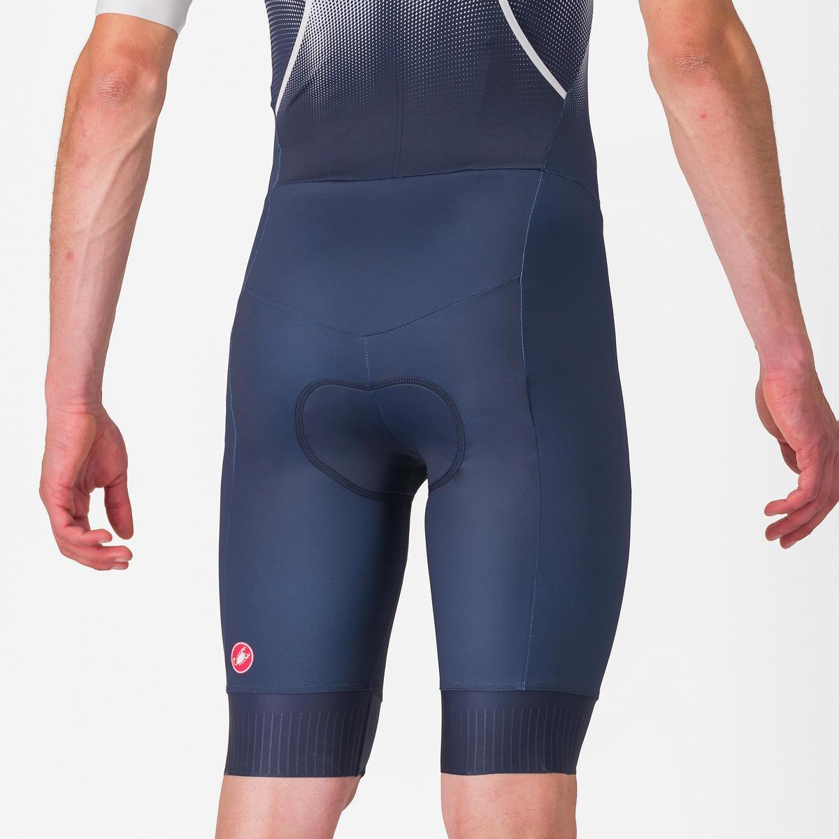 CASTELLI CORE TRI SUIT SHORT SLEEVE BELGIAN BLUE/WHITE