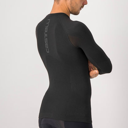 CASTELLI CORE SEAMLESS BASE LAYER LS BLACK