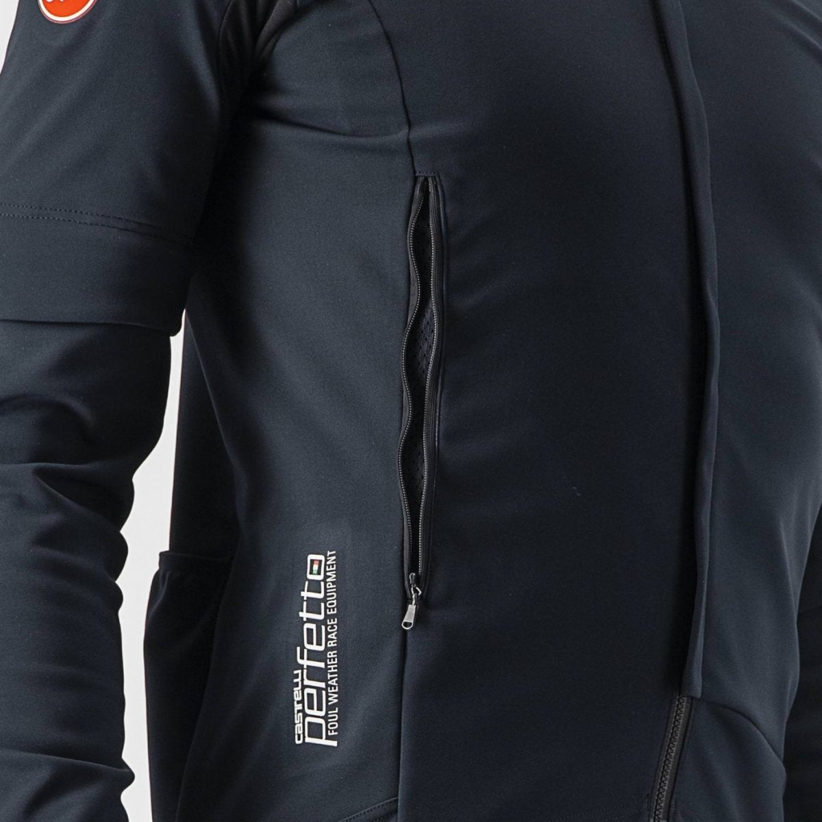 CASTELLI PERFETTO RoS 2 JACKET LIGHT BLACK/BLACK REFLEX