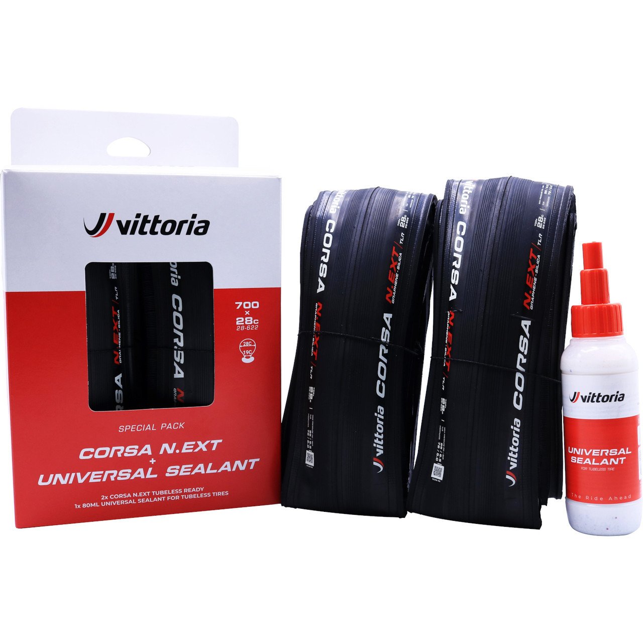 VITTORIA CORSA N.EXT TLR TWIN PACK