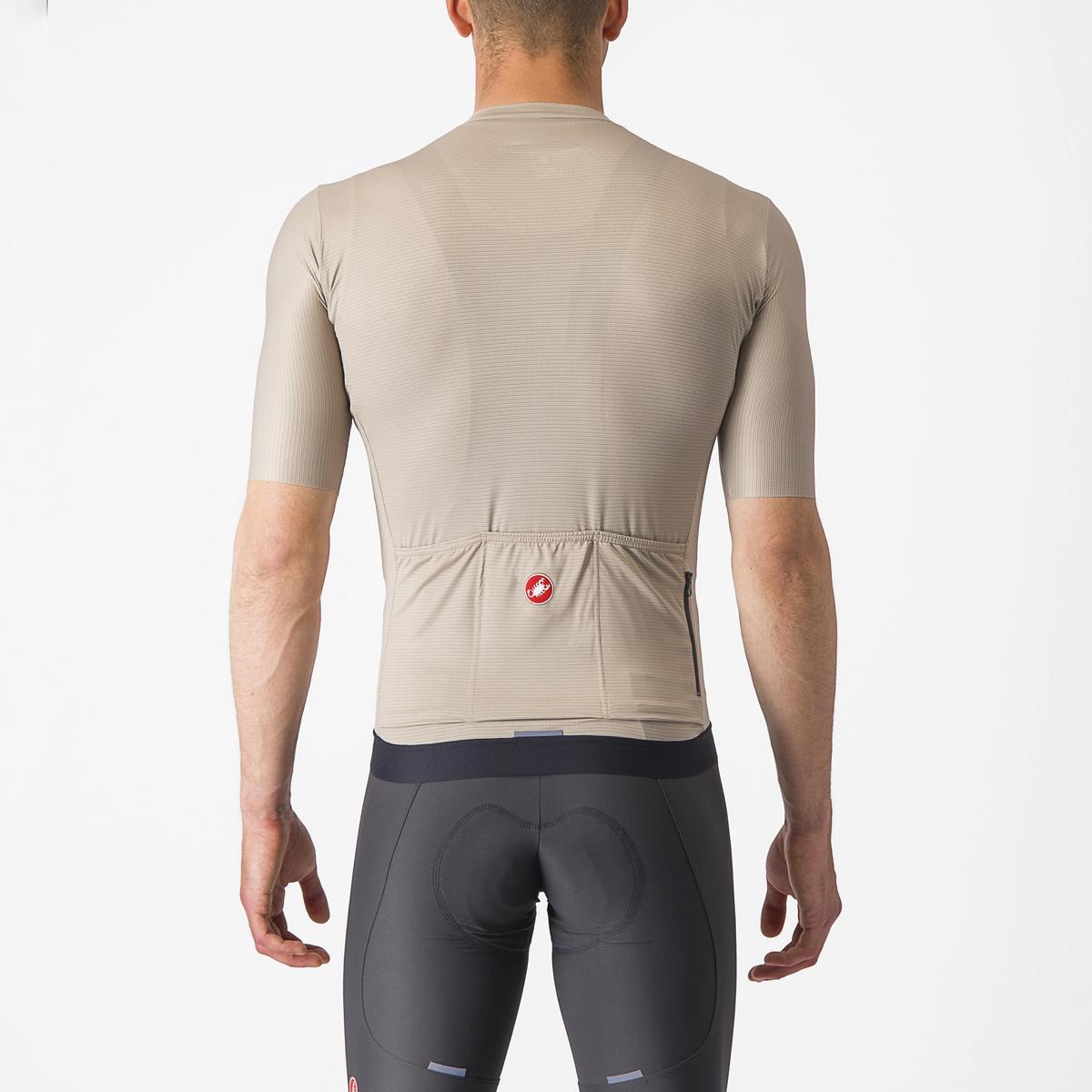 CASTELLI ESPRESSO JERSEY CLAY/BLACK