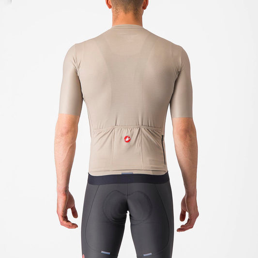 CASTELLI ESPRESSO JERSEY CLAY/BLACK