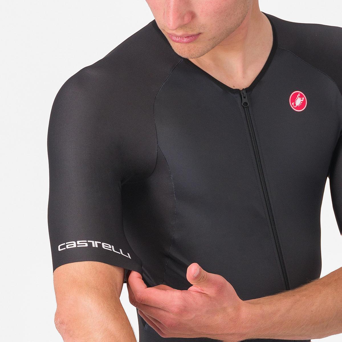 CASTELLI CORE TRI SUIT SHORT SLEEVE BLACK