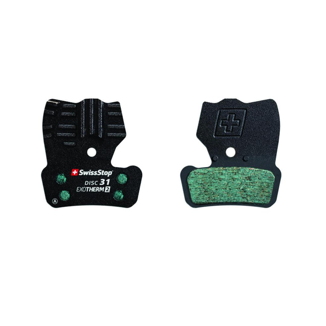 SWISSSTOP BRAKE PADS DISC 31 EXOTHERM2 AVID XO TRAIL, ELIXIR TRAIL | SRAM G2, GUIDE SERIES