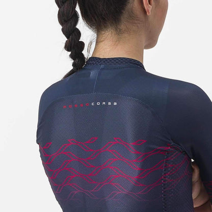 CASTELLI CLIMBER'S 2.0 WOMENS JERSEY BELGIAN BLUE/PERSIAN RED