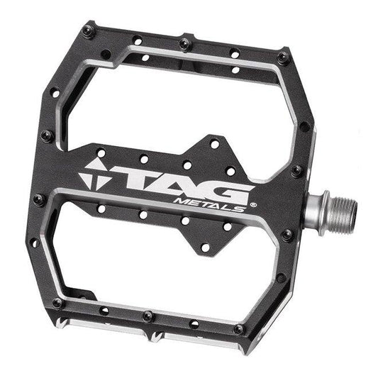 TAG METALS T1 ALUMINIUM PEDALS LARGE BLACK