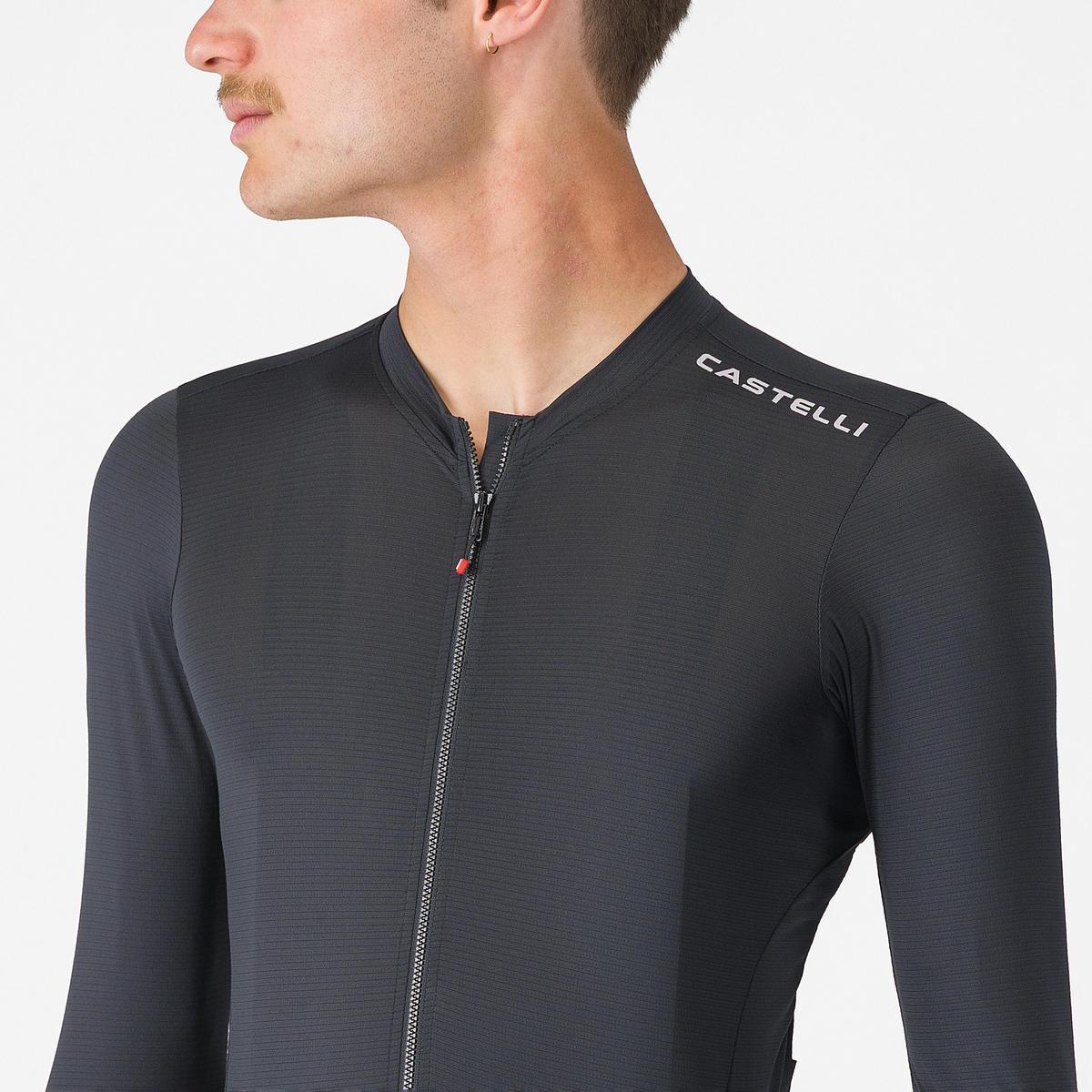 CASTELLI ESPRESSO 2 LS JERSEY BLACK