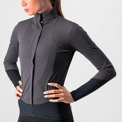 CASTELLI BETA RoS WOMENS JACKET DARK GRAY/BLACK