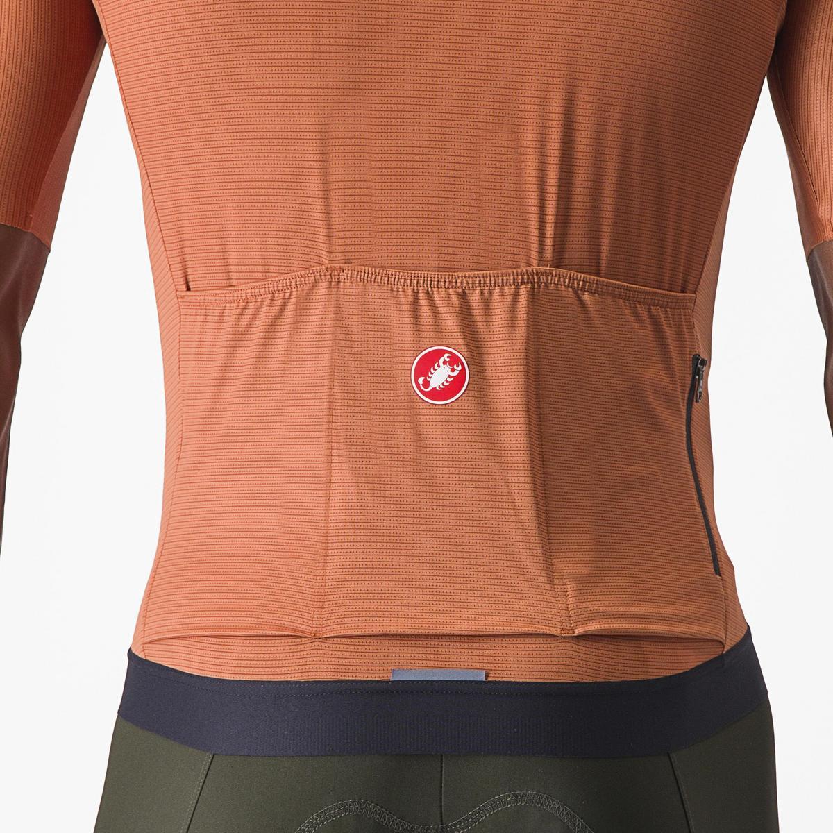 CASTELLI ESPRESSO JERSEY MOCHA/DARK GRAY