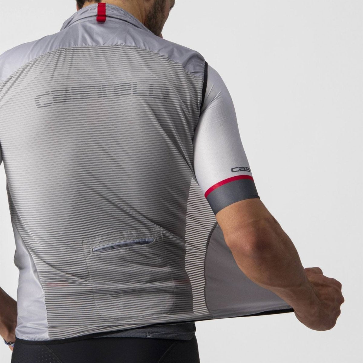 CASTELLI ARIA VEST SILVER GRAY