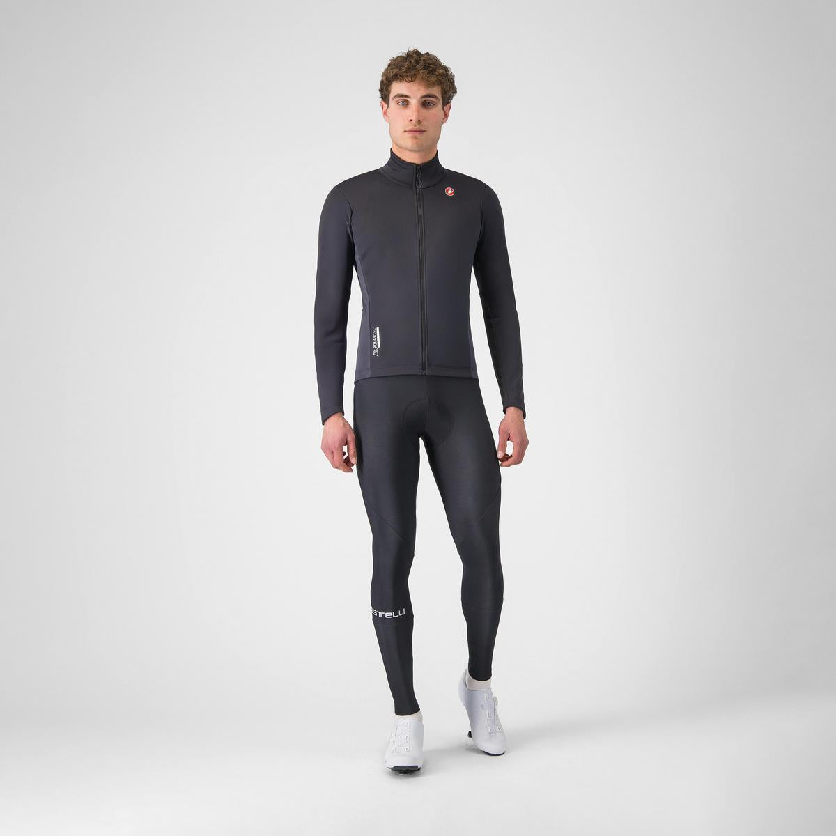 CASTELLI ENTRATA 2 JACKET LIGHT BLACK/DARK GRAY