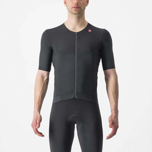 CASTELLI PREMIO BLACK JERSEY LIGHT BLACK/BLACK