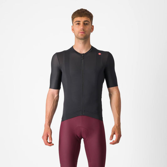 CASTELLI ESPRESSO JERSEY LIGHT BLACK/DARK GRAY