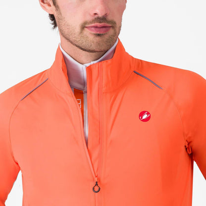 CASTELLI EMERGENCY 3 RAIN JACKET BRILLIANT ORANGE