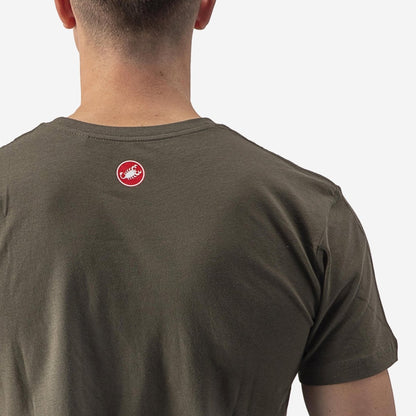 CASTELLI VENTAGLIO TEE DARK KHAKI