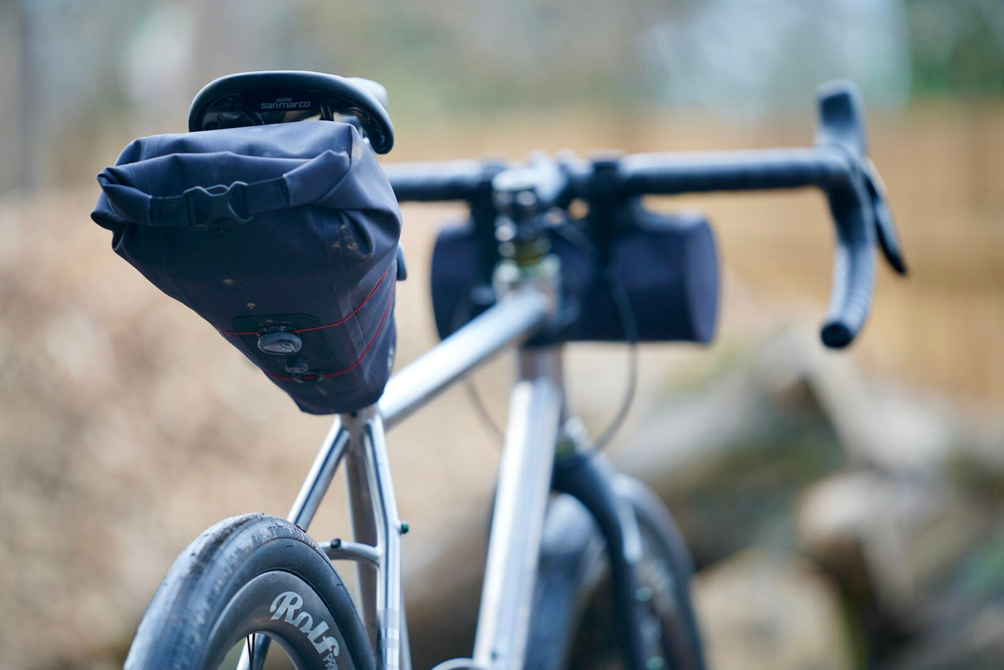 SILCA GRINTA ROLL TOP SADDLE BAG