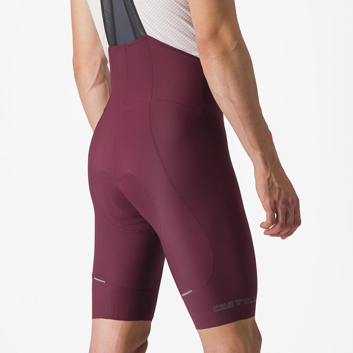 CASTELLI ESPRESSO BIBSHORT DEEP BORDEAUX