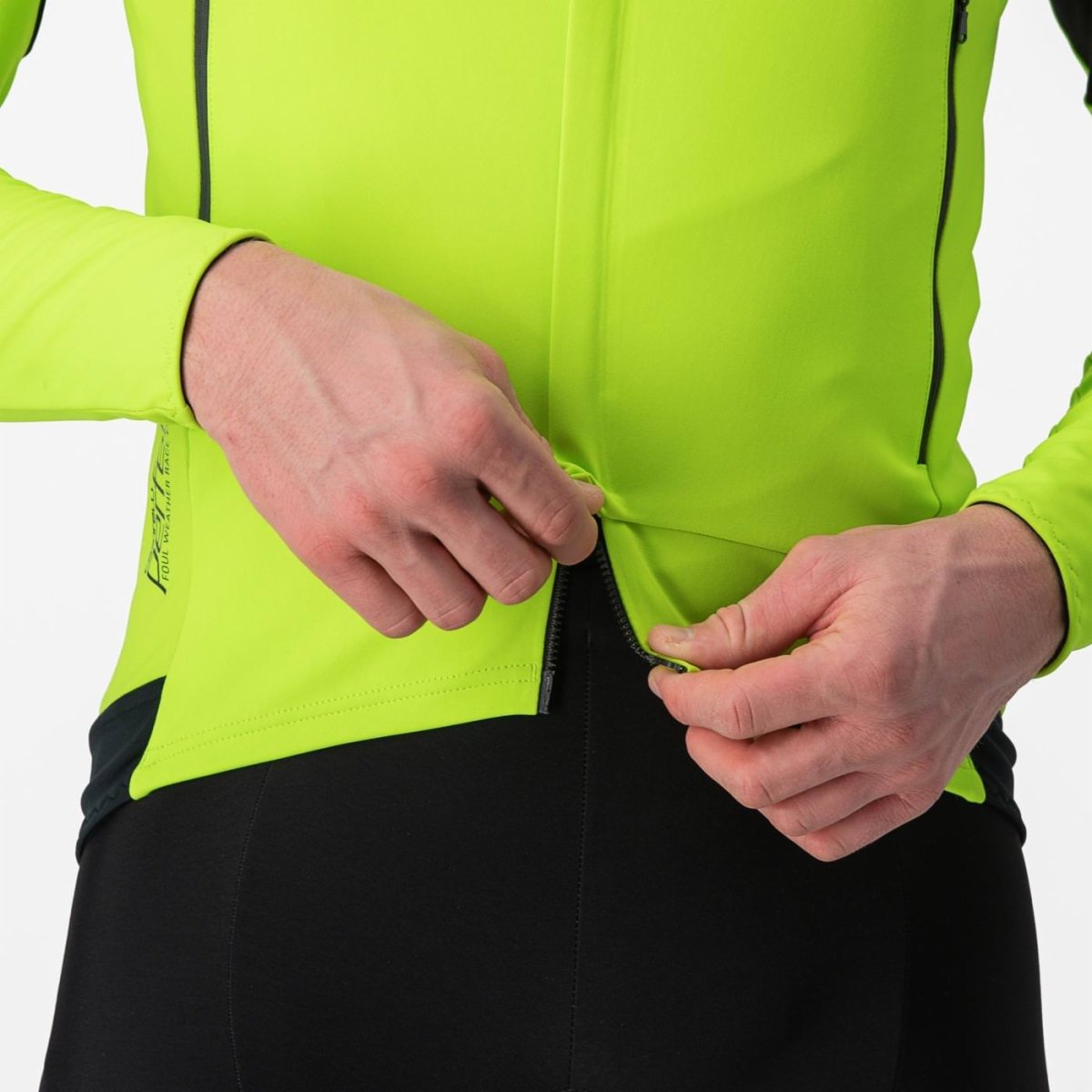 CASTELLI PERFETTO RoS 2 JACKET ELECTRIC LIME/DARK GRAY