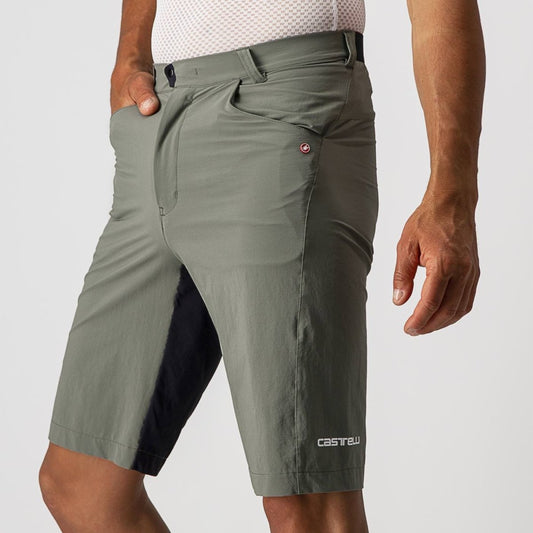 CASTELLI UNLIMITED BAGGY SHORT FOREST GRAY