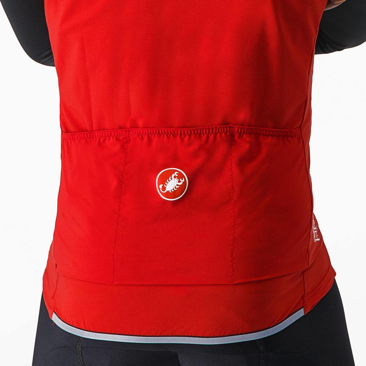 CASTELLI PERFETTO RoS 2 VEST POMPEIAN RED