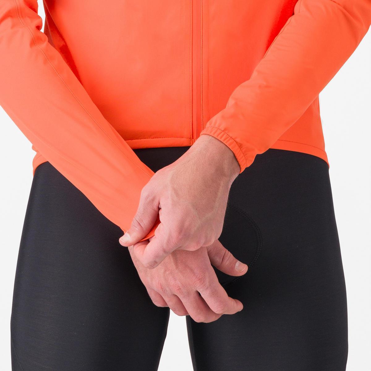 CASTELLI EMERGENCY 3 RAIN JACKET BRILLIANT ORANGE
