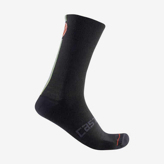 CASTELLI RACING STRIPE 18 SOCK BLACK