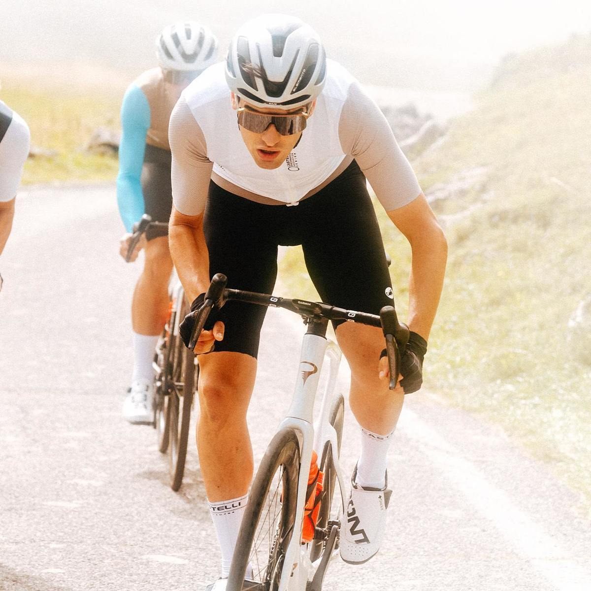 CASTELLI CORRETTO JERSEY IVORY/CLAY-BLACK