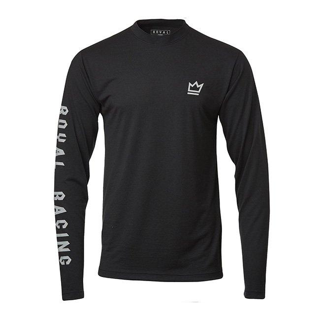 ROYAL RACING CORE JERSEY LS RACING BLACK HEATHER M S+D