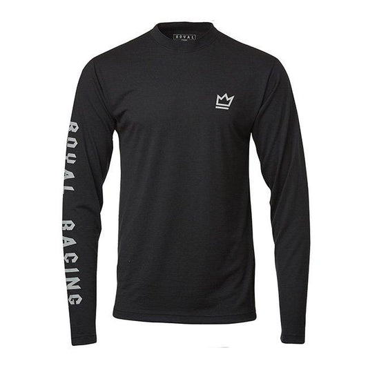 ROYAL RACING CORE JERSEY LS RACING BLACK HEATHER M S+D
