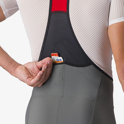 CASTELLI UNLIMITED CARGO BIBSHORT GUNMETAL GRAY