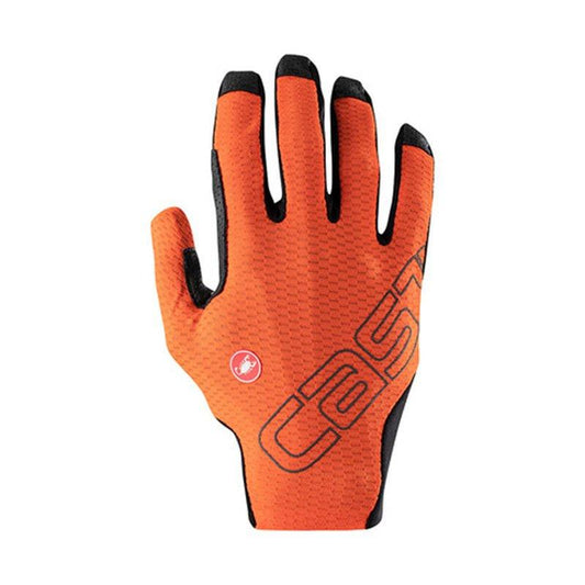 CASTELLI UNLIMITED LF GLOVE ORANGE RUST L S+D