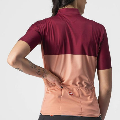 CASTELLI VELOCISSIMA JERSEY BLUSH & BORDEAUX