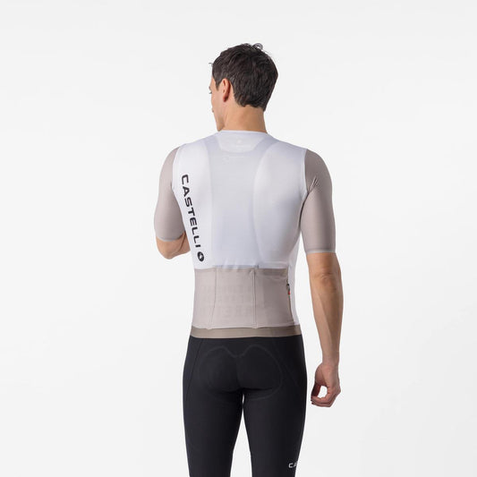 CASTELLI CORRETTO JERSEY IVORY/CLAY-BLACK
