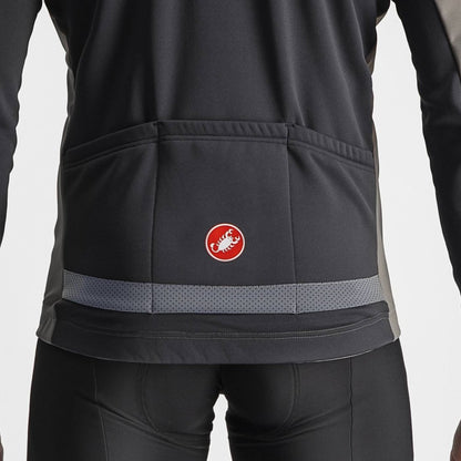 CASTELLI TRANSITION 2 JACKET NICKEL GRAY/DARK GRAY-SILVER ***MEDIUM ONLY***