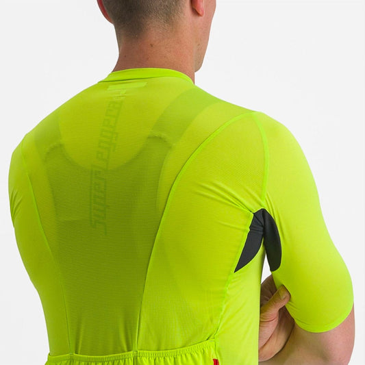 CASTELLI SUPERLEGGERA 3 JERSEY ELECTRIC LIME