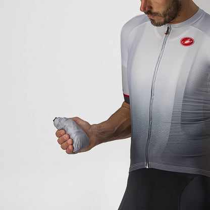 CASTELLI ARIA SHELL JACKET SILVER GRAY