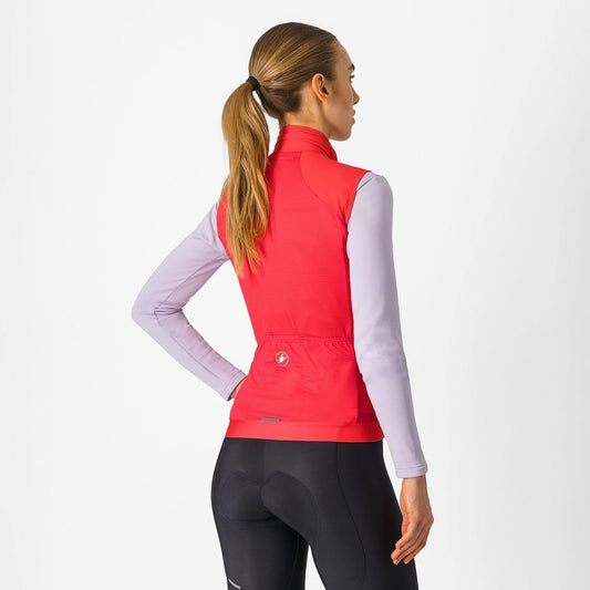 CASTELLI ESPRESSO W VEST HIBISCUS