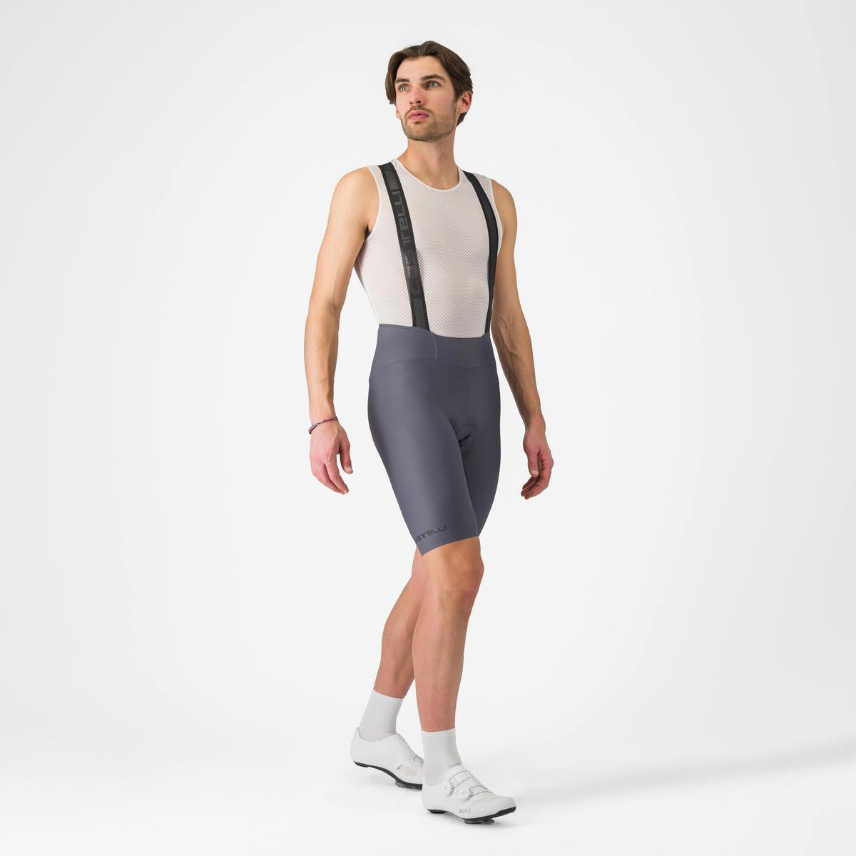 CASTELLI ESPRESSO BIBSHORT SMOKY GRAY