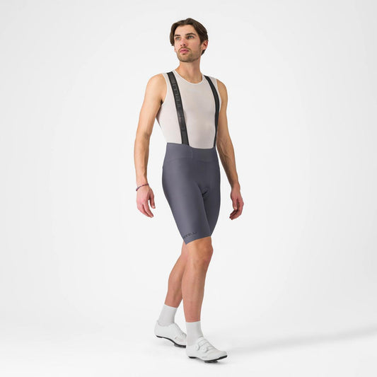 CASTELLI ESPRESSO BIBSHORT SMOKY GRAY