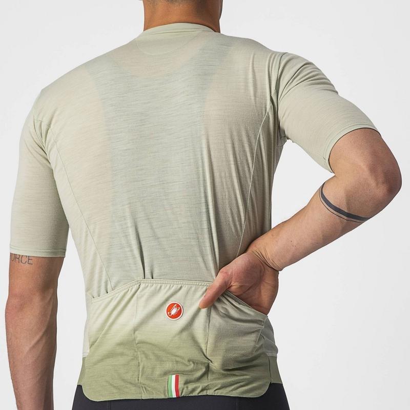 CASTELLI ESSENZA JERSEY DESERT GREEN