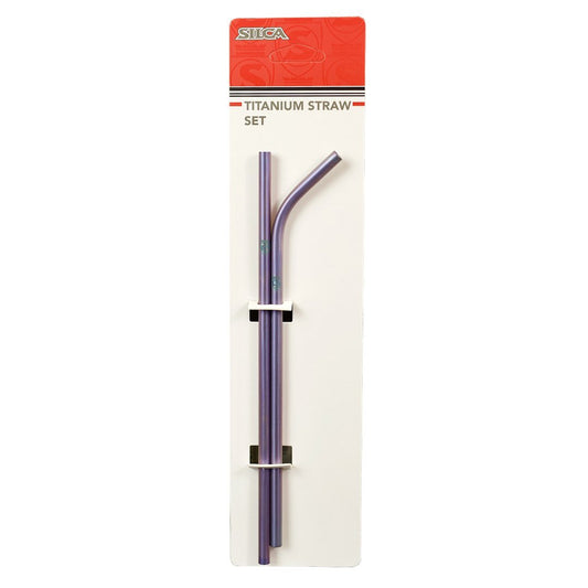 SILCA TITANIUM STRAW SET - OIL SLICK