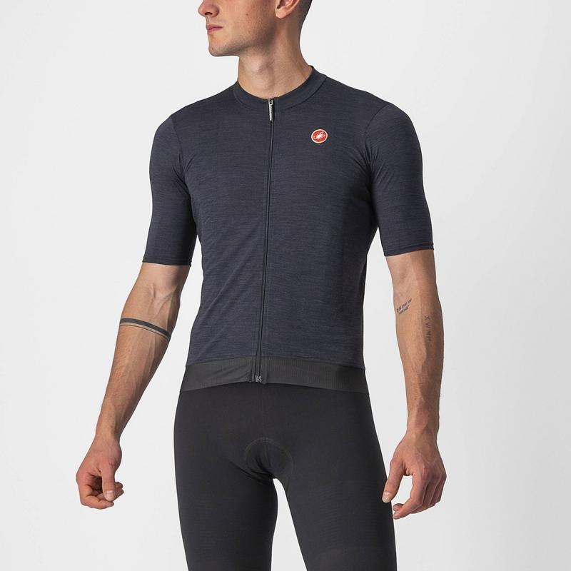 CASTELLI ESSENZA JERSEY LIGHT BLACK