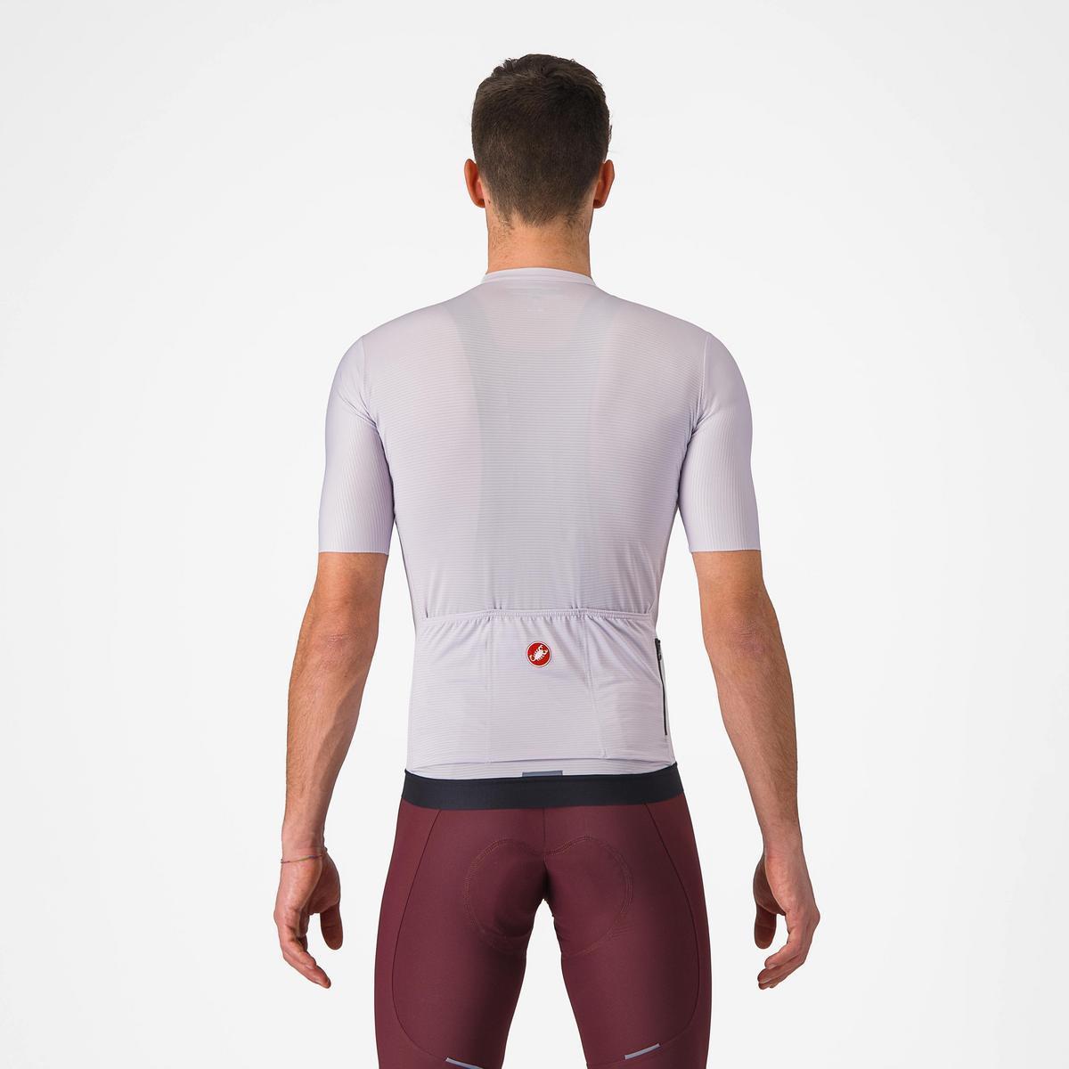 CASTELLI ESPRESSO JERSEY PURPLE MIST/DARK GRAY